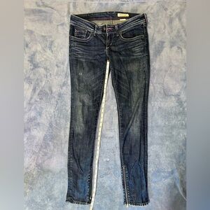H&M super low rise skinny jeans